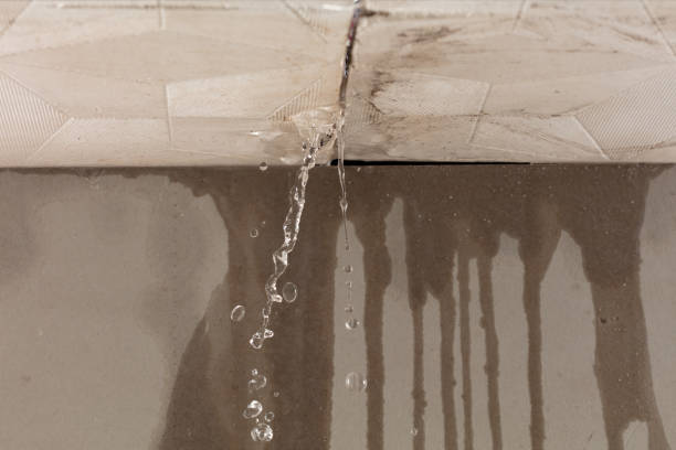 Professional Water Extraction technician working in Luther, OK